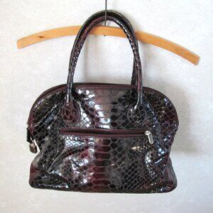 Danier leather purse bag with lock and a key